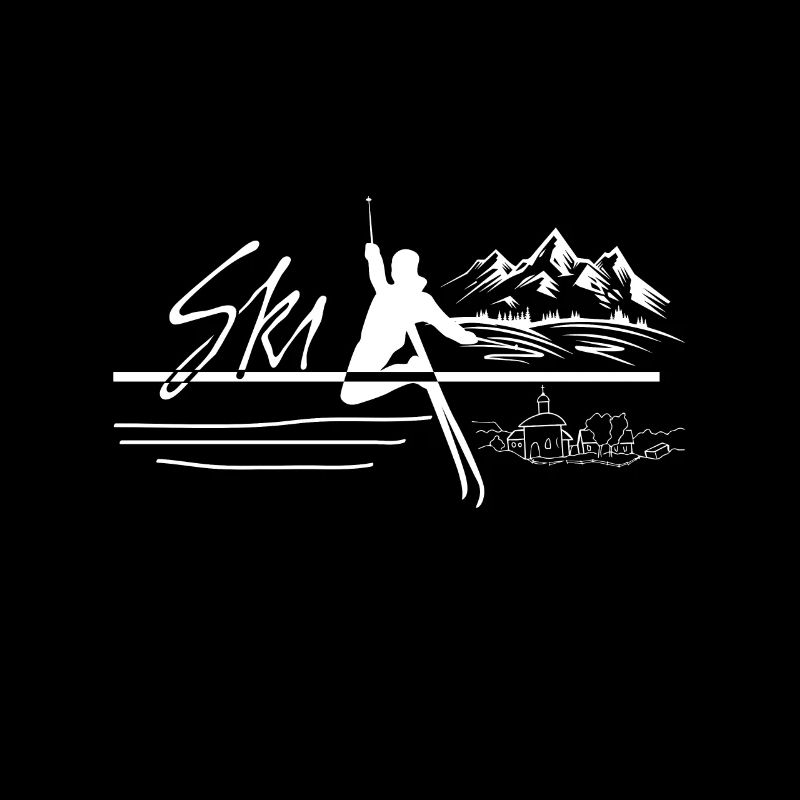 Skier, skiing