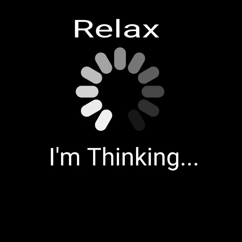Ladebalken Relax ich denke nach