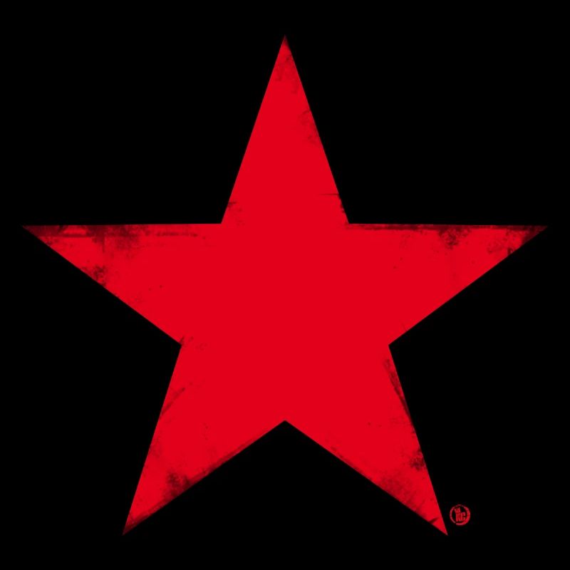Revolution! Red star eroded