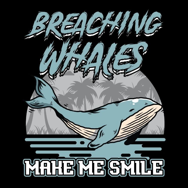 Breaching Whale Make Me Smile - Whale Watching