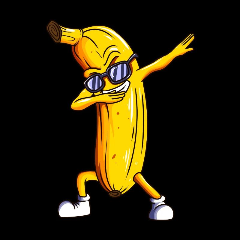 Dabbing Banane Fruit Banane Banane Dab