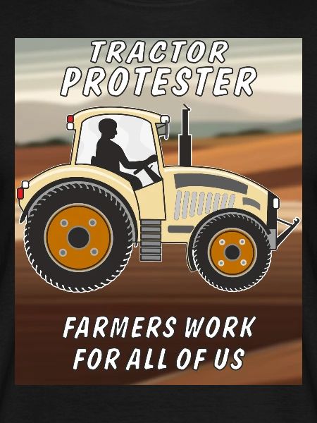 TRACTOR PROTESTER