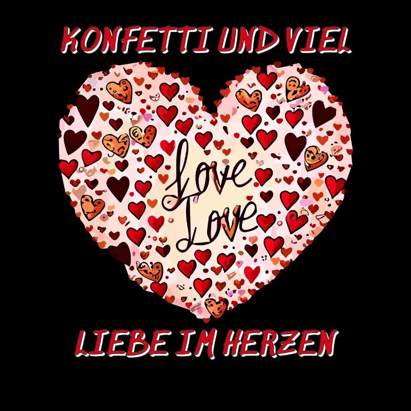 DES CONFETTIS ET BEAUCOUP D’AMOUR DANS LE CŒUR