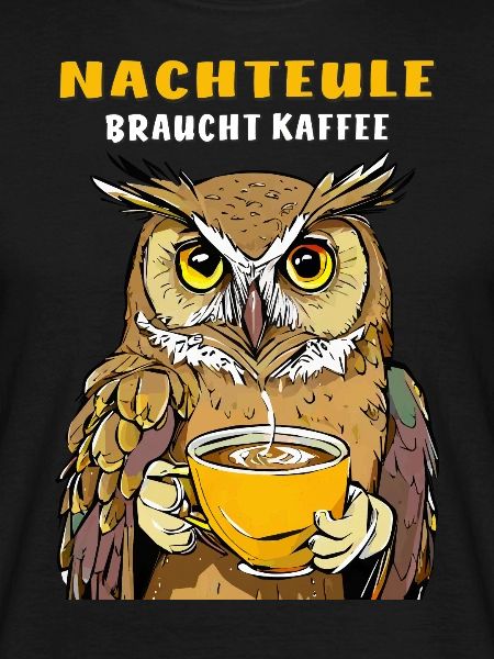 NIGHT OWL NEEDS COFFEE
