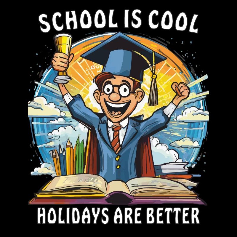 L’ÉCOLE EST COOL, LES VACANCES SONT MEILLEURES