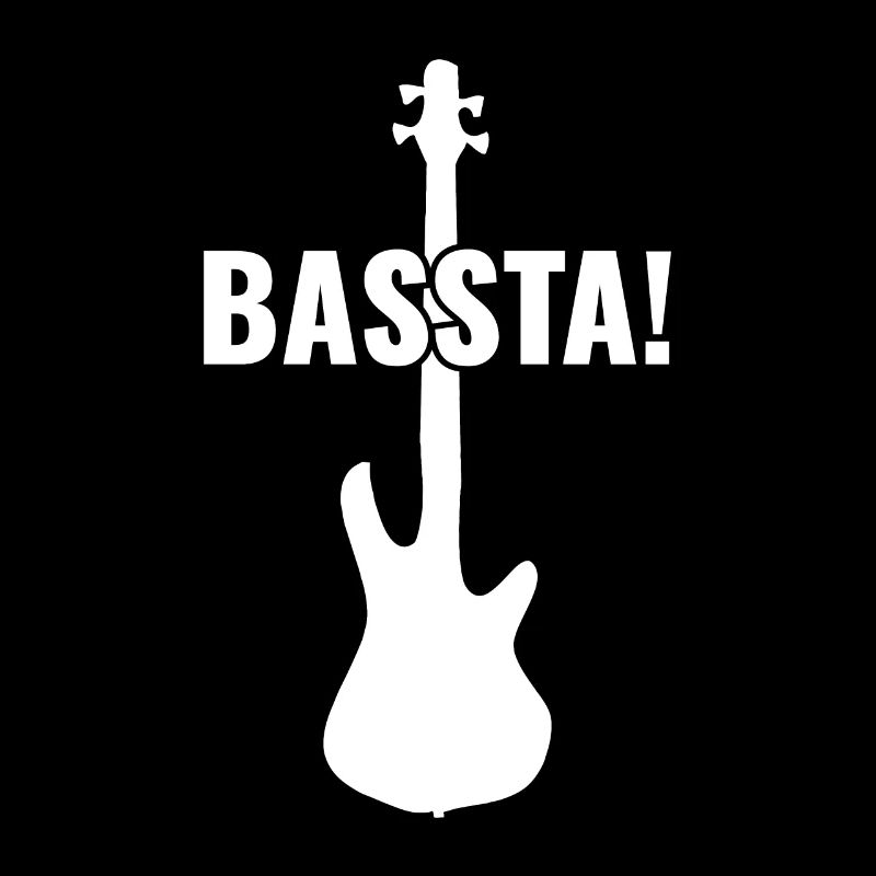 Bassta ! - Joueur de basse drôle