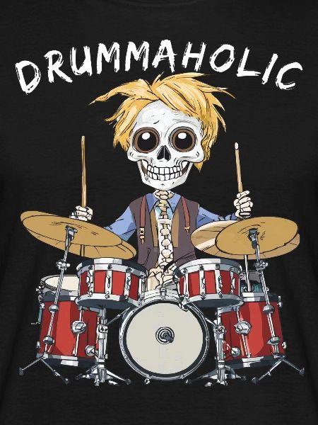 SKELETON DRUMS DRUMMAHOLIC