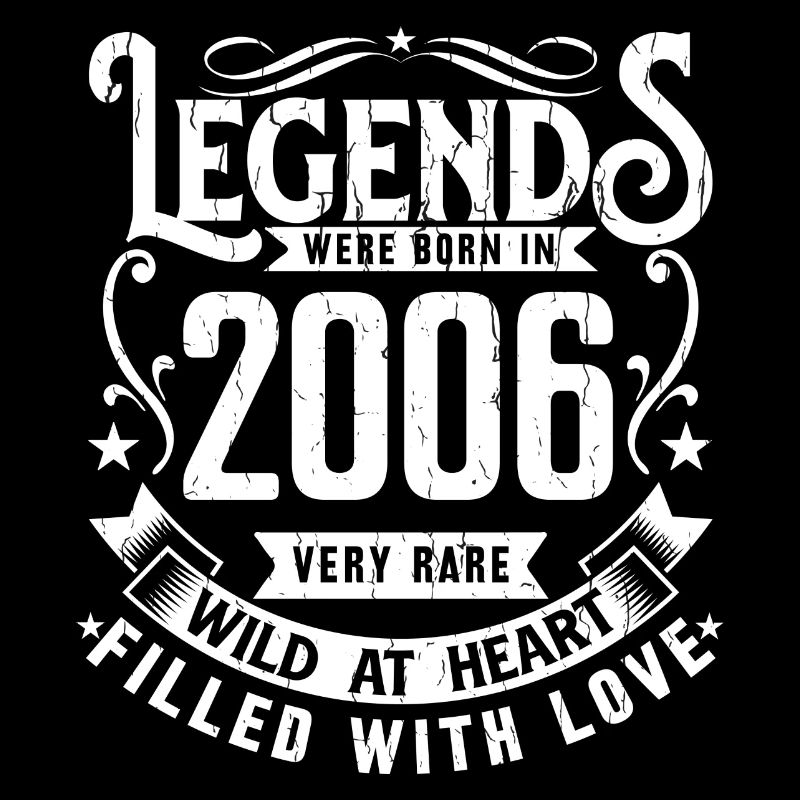 Legendary since 2006 born in 2006 Gift 2006