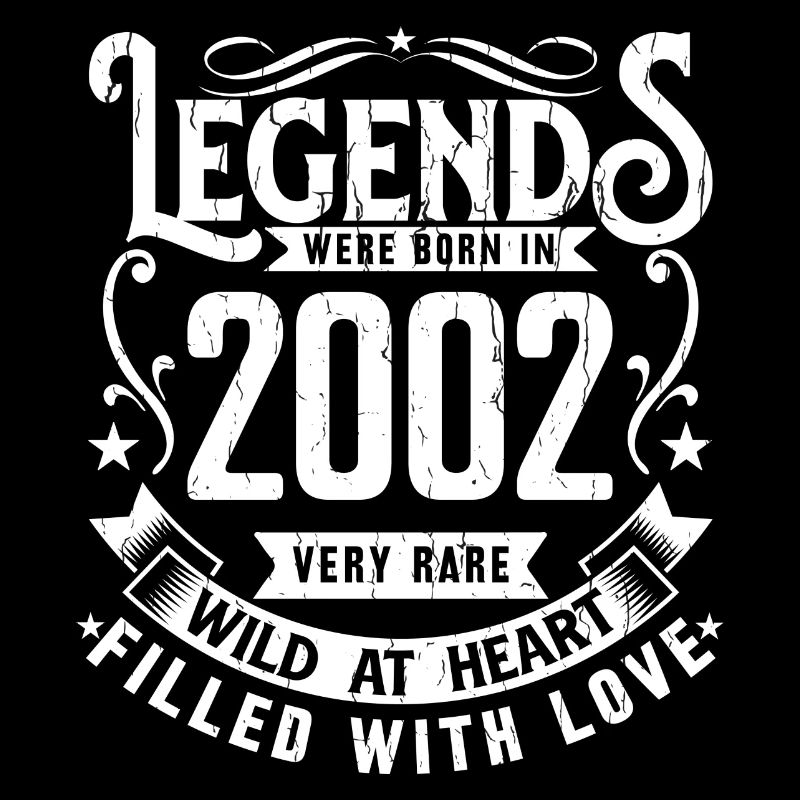 Legendär seit 2002 geboren 2002 Geschenk 2002