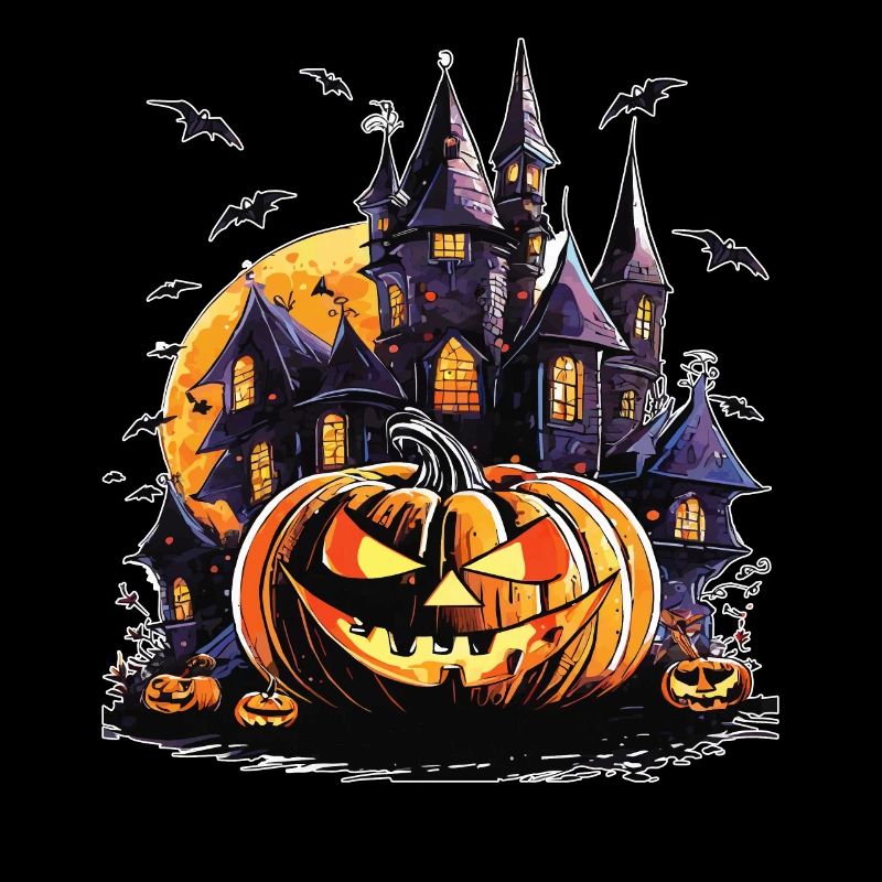 HALLOWEEN CASTLE PUMPKIN