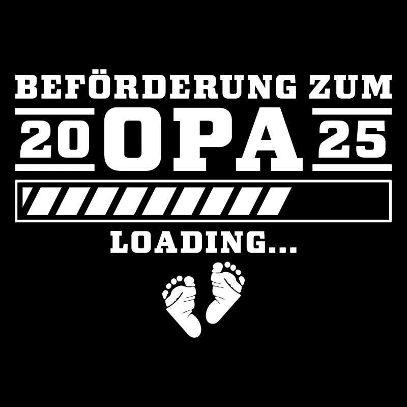 Beförderung zum Opa 2025 loading