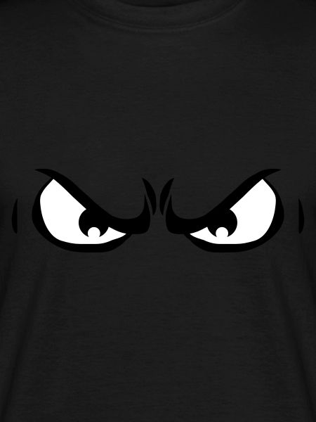 2 evil dangerous angry eyes