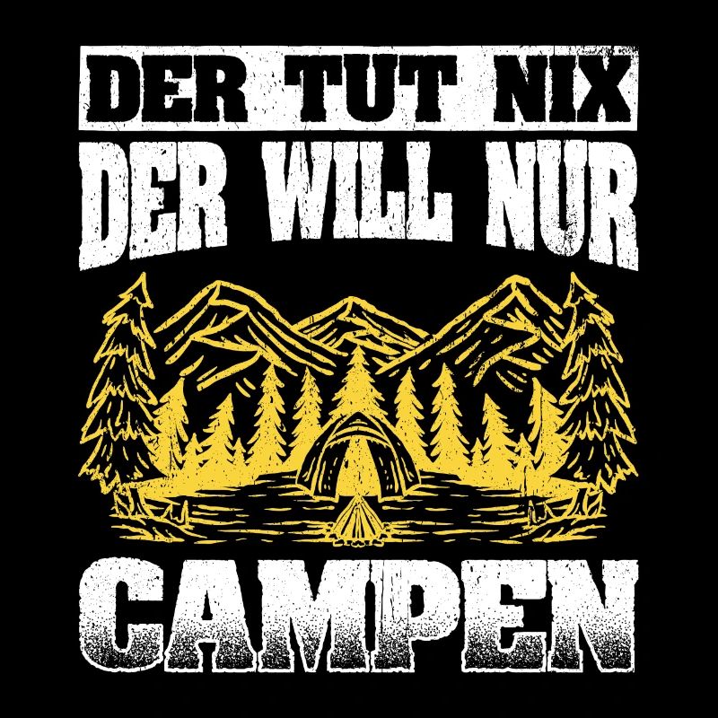Camping Geschenk Campen Camper Sprüche