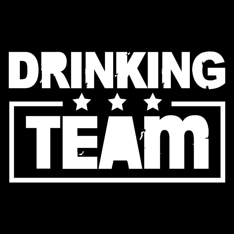 Drinking Team Team Colorful