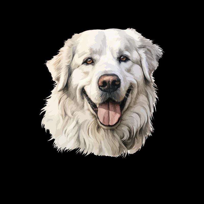 Great Pyrenees dog,