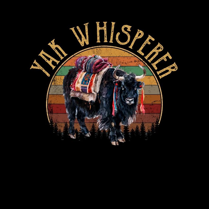 Yak Whisperer Himalayan Tibet