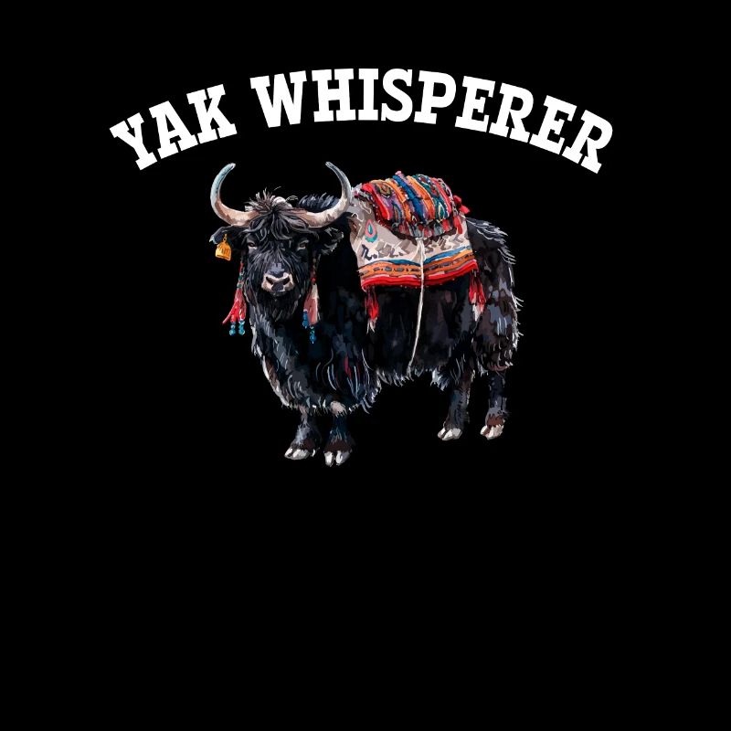 Yak Whisperer Himalayan Tibet