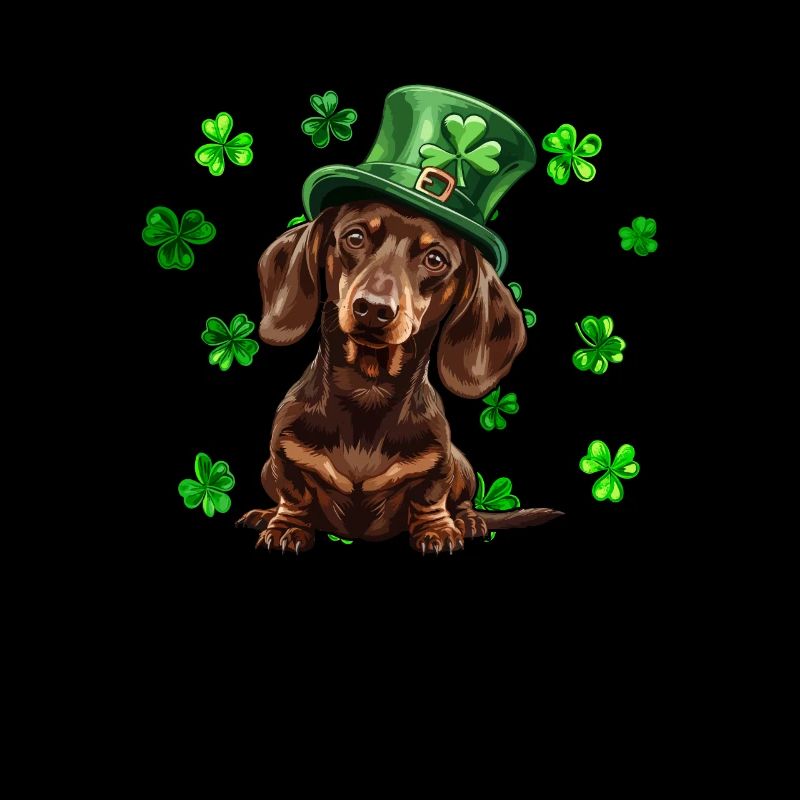 Teckel St Patrick’s Day Shamrock