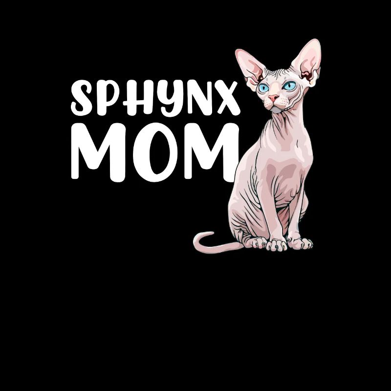 Sphynx mom, funny sphynx cat
