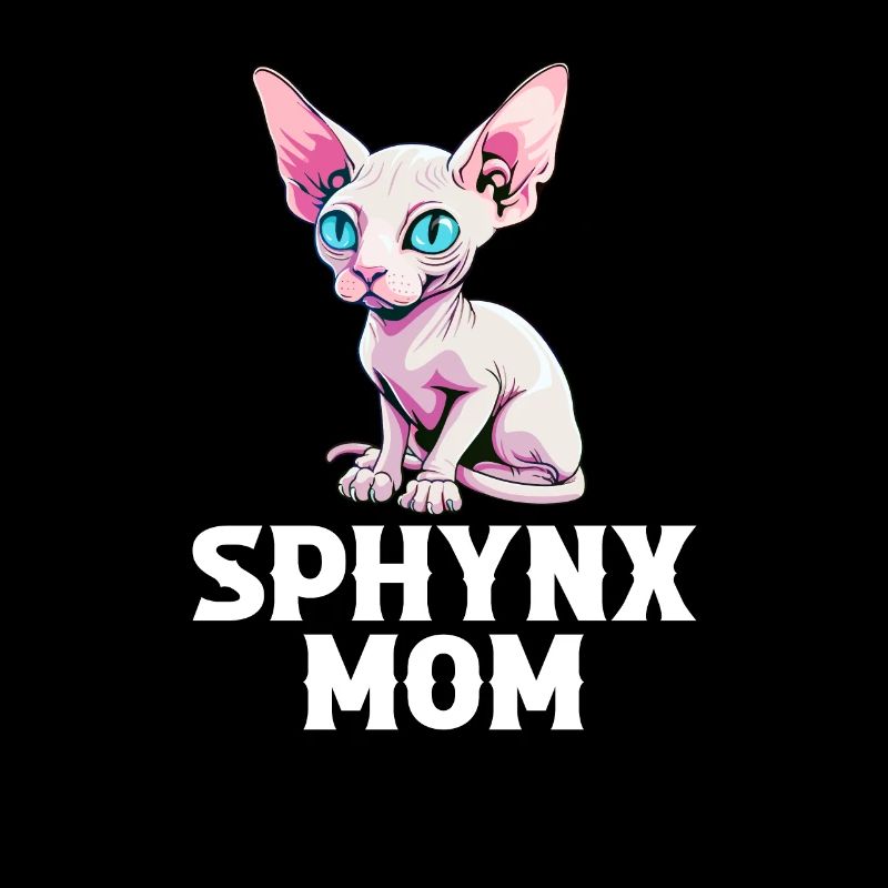 Sphynx mom, funny sphynx cat