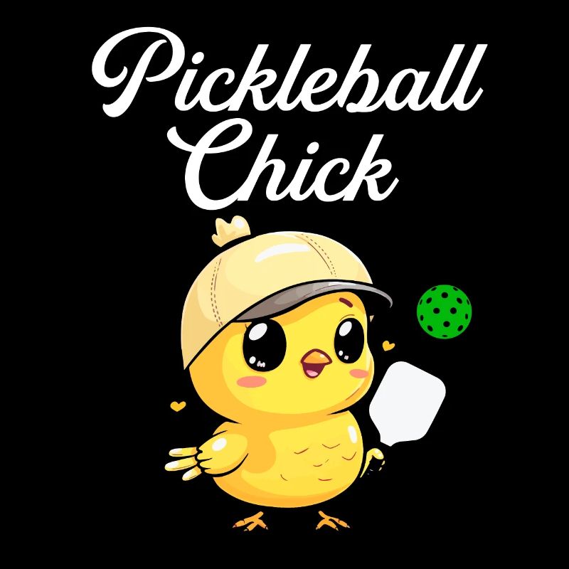 Pickleball Chick, funny pickleball