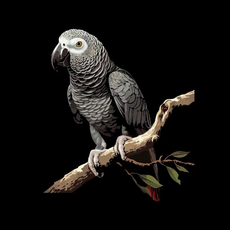 african grey parrot