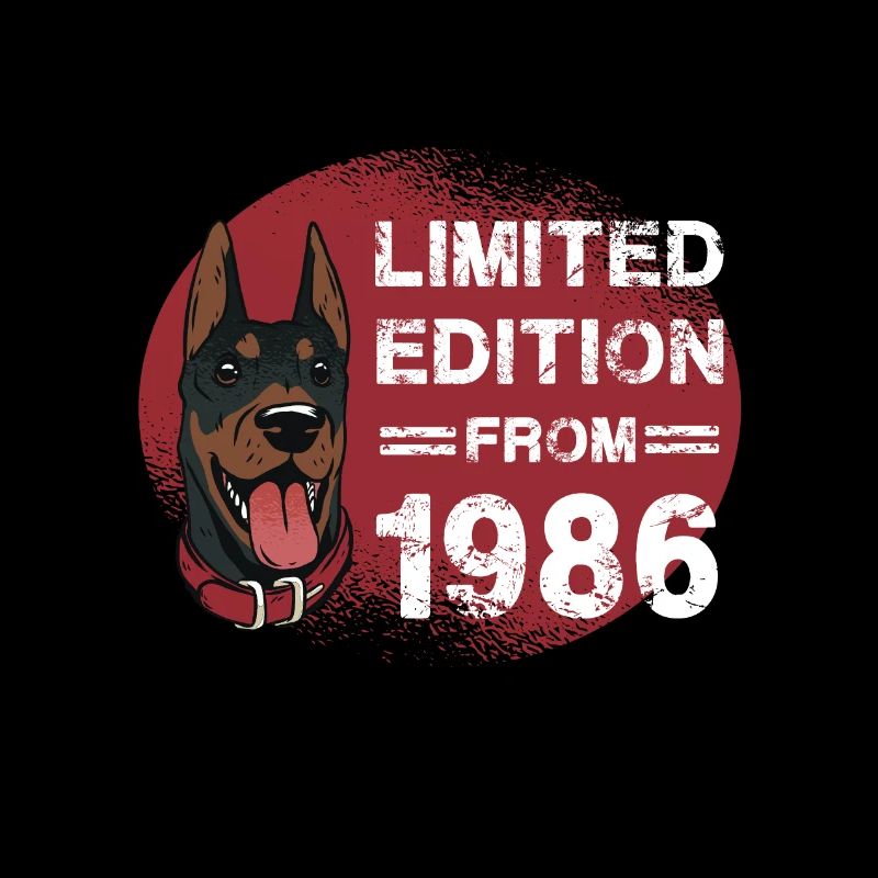 Né en 1986, édition limitée pour chien Bday