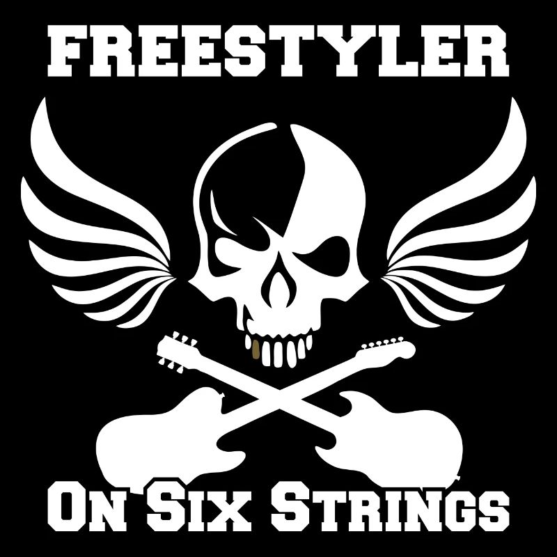 Freestyler Gitara Elektryczna Skull 6 Struny