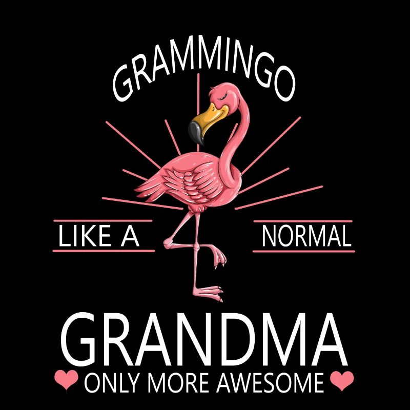 Großmutter Liebe Oma Geschenk Flamingo Grammingo