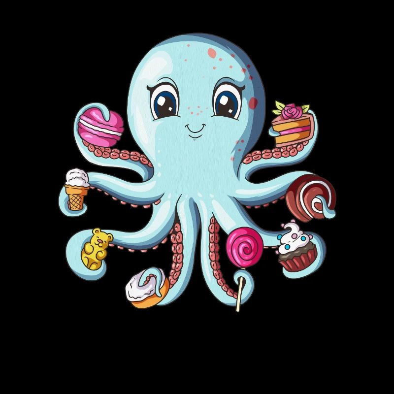 Sweet Tentacle Eight-Armed Octopus Dessert Candy