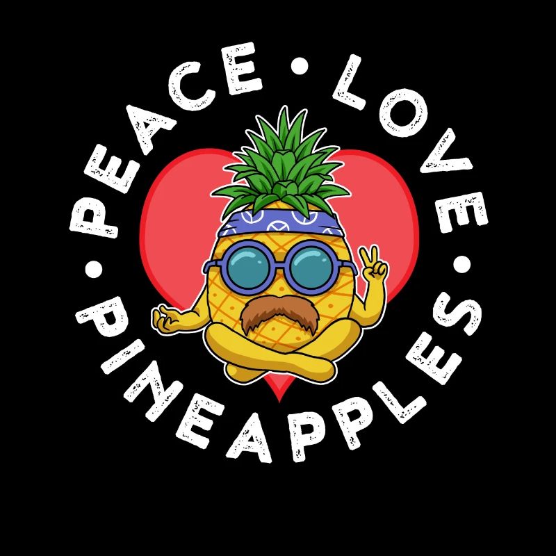 Peace Love Pineapples Pineapples Pineapple Gift
