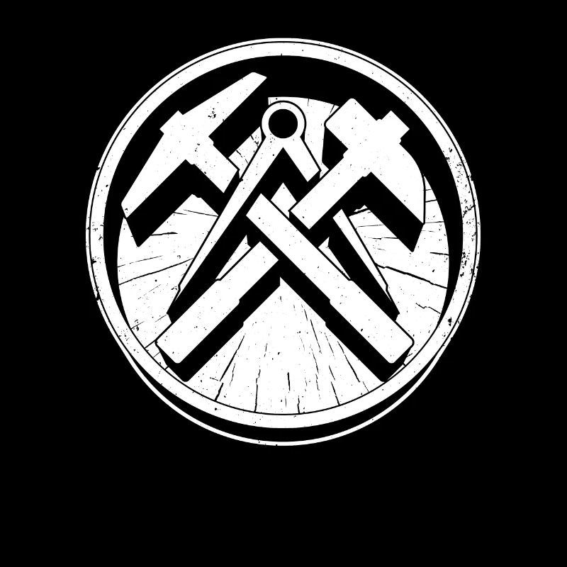 Dachdecker Zunft Zeichen Logo