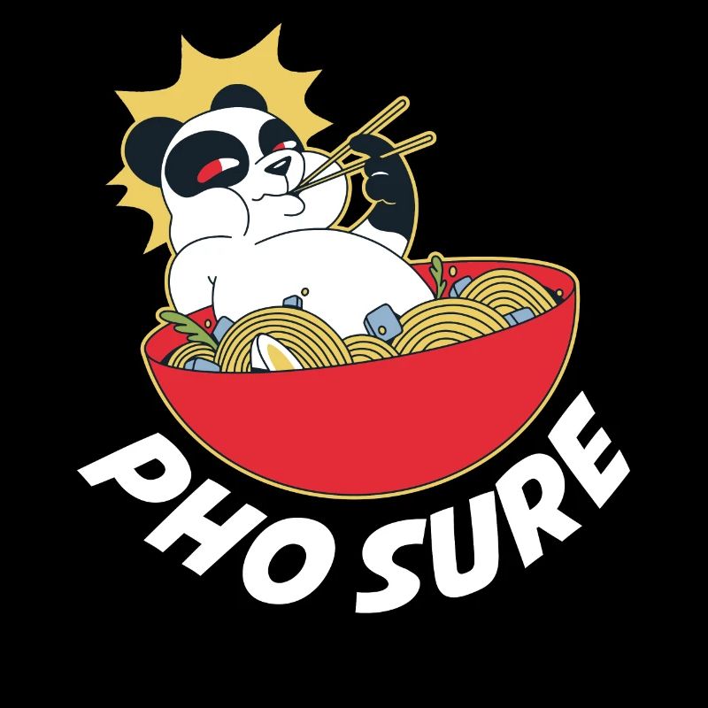 Pho Sure Panda Panda Bear Cadeau