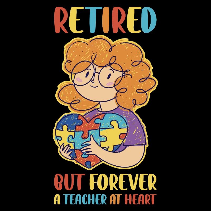 Retired Teacher Lehrer Geschenk