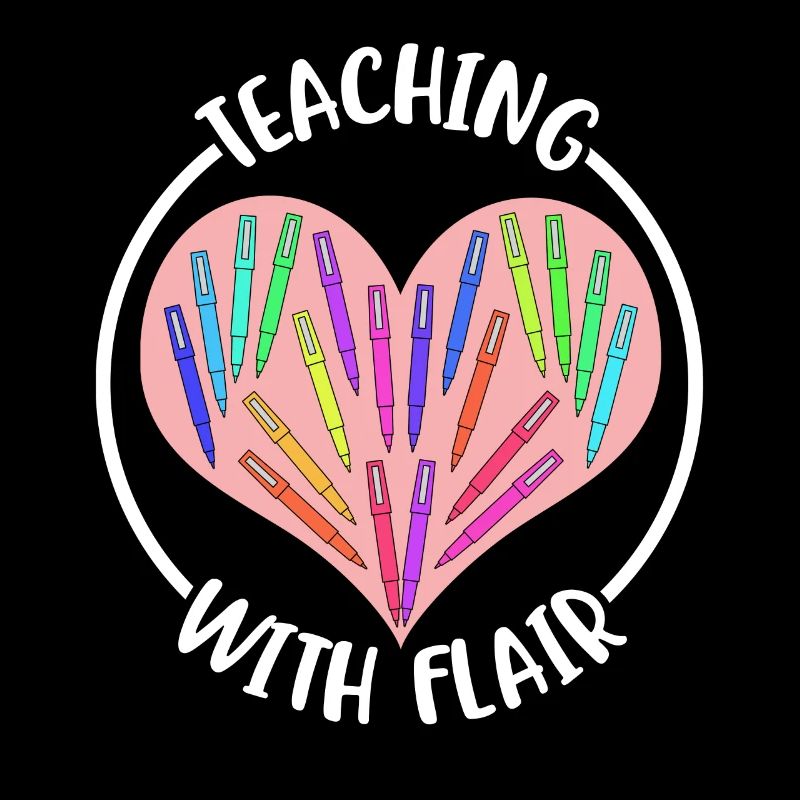 Teaching With Flair Lehrer Geschenk