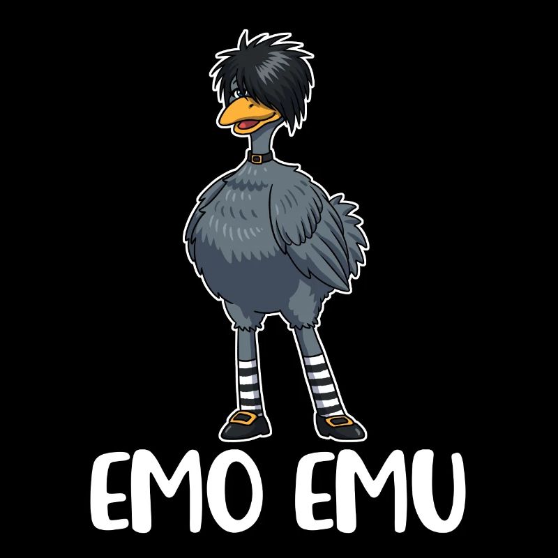 Emo Emu Bird Gift