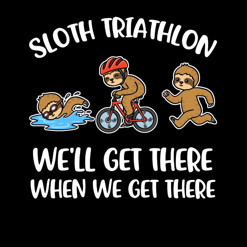 Sloth Triathlon Triathlon Gift