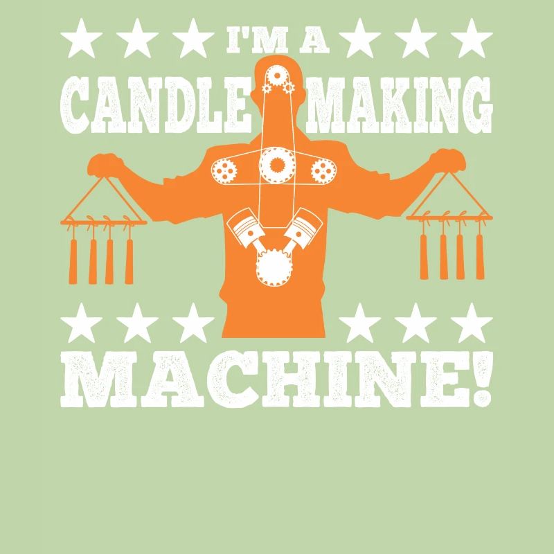 Je suis une machine à fabriquer des bougies !