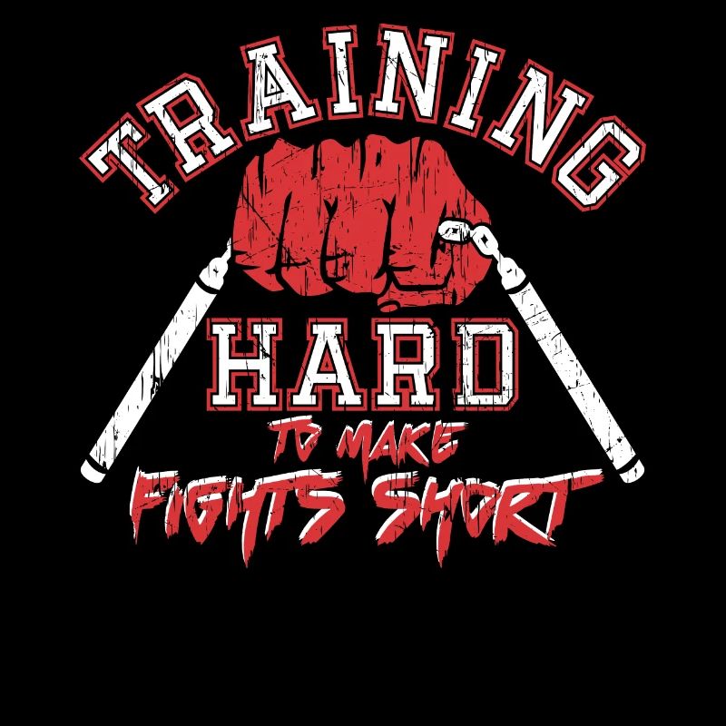 Training hard to make fights short