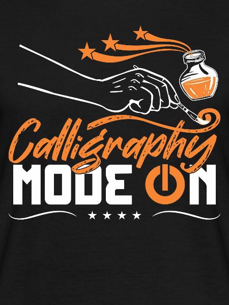 Calligraphy mode on