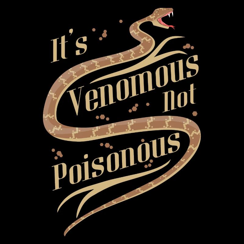 C’est venimeux, pas toxique