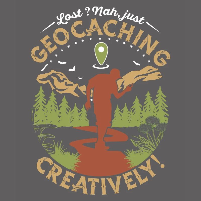 Perdu? Non, il s’agit simplement de géocaching de manière créative !