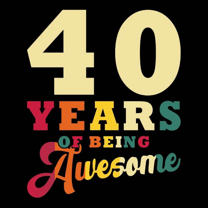 40 ans de 40e anniversaire