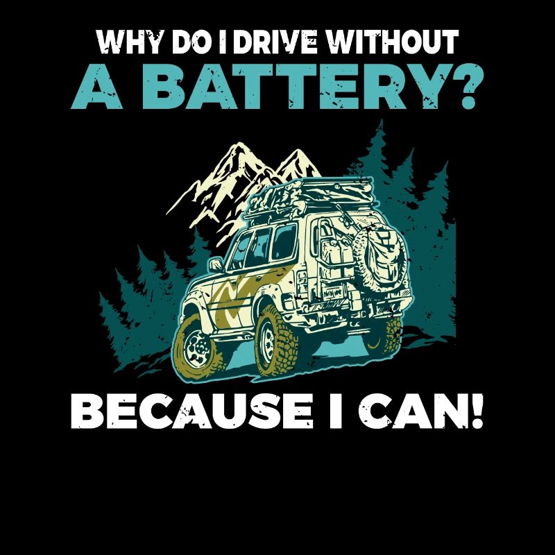 Why do I drive without a battery Anti e-Car
