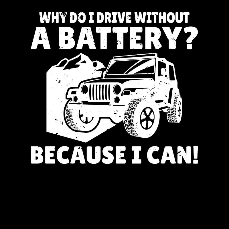 Why do I drive without a battery Anti e-Car