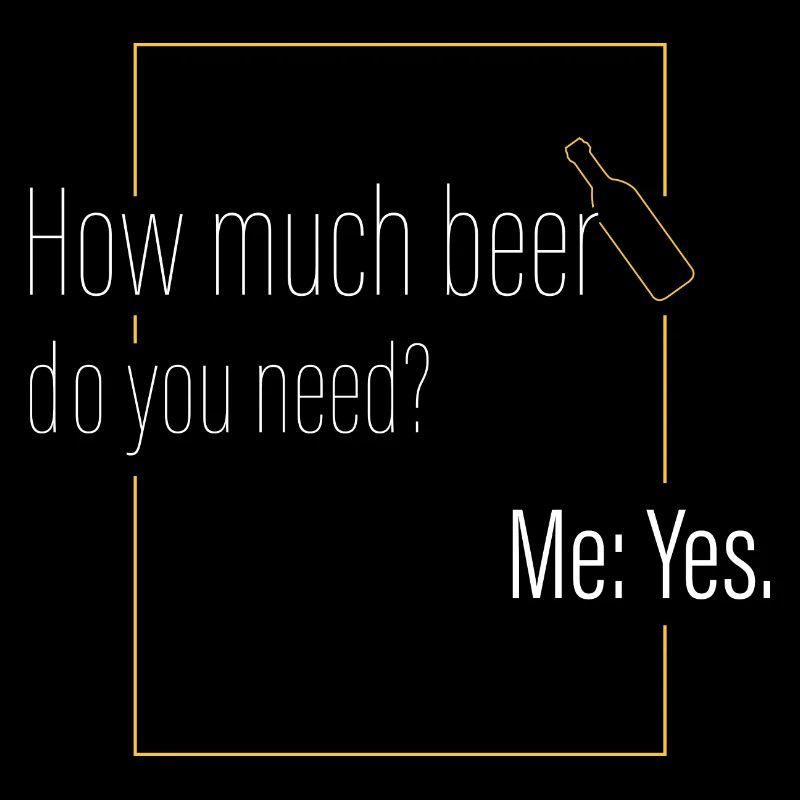 Combien de bière?
