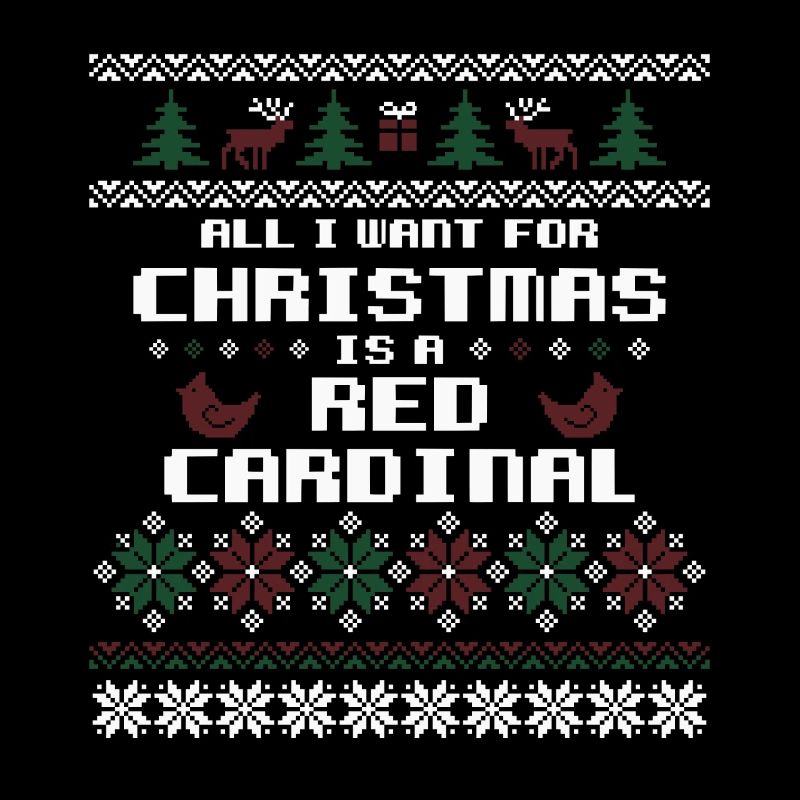 Roter Kardinal Rotkardinal Christmas Cardinalis