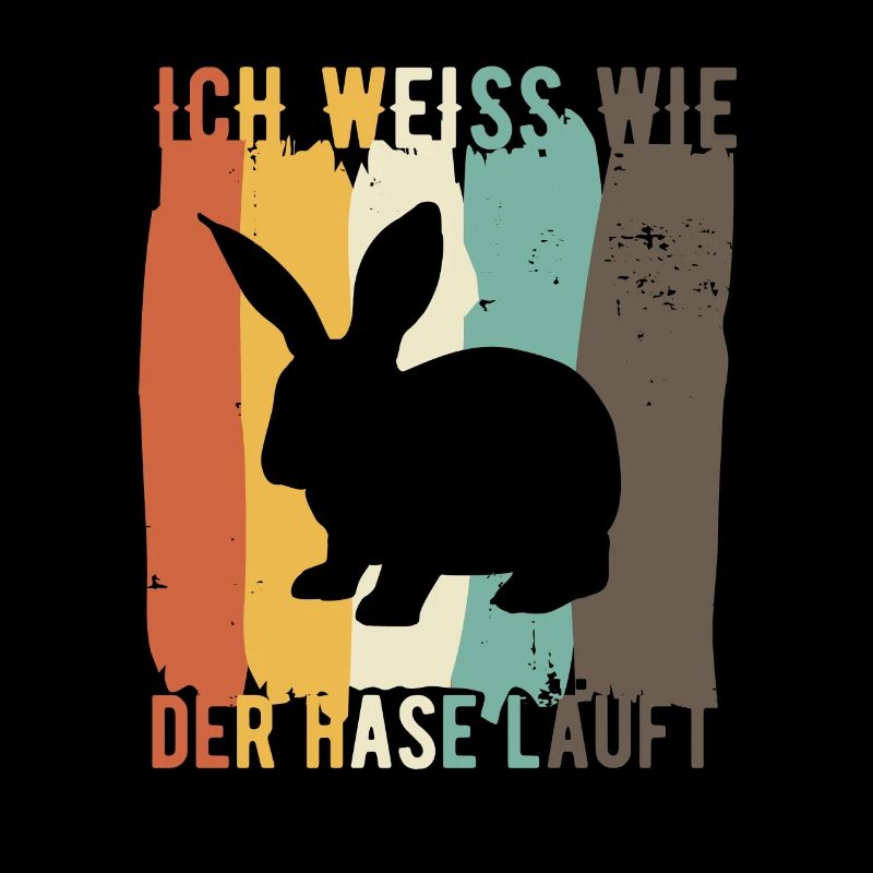I know how the rabbit runs rabbits saying