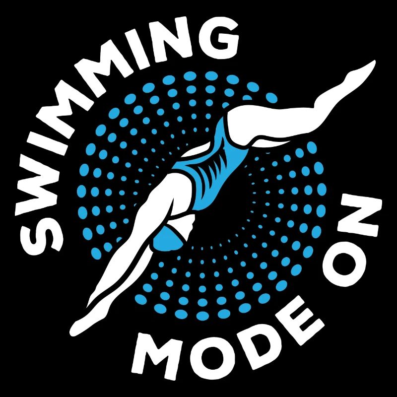 Schwimmer Schwimmen 50 Meter Bahn