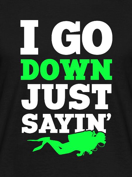diver's saying